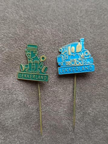 Speldjes Lekkerland ,trein / locomotief
 beschikbaar voor biedingen