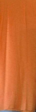 '2 MOOIE FEESTELIJK ORANJE GORDIJNEN MET LUSSEN, FEESTELIJK, Overige kleuren, 200 cm of meer, Ophalen of Verzenden