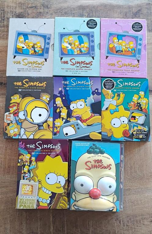 The Simpsons diverse seizoenen dvd boxen., Cd's en Dvd's, Dvd's | Tv en Series, Zo goed als nieuw, Ophalen of Verzenden