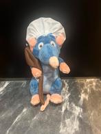 Disney knuffel Remy Ratatouille met lepel en must 35 cm, Verzamelen, Disney, Ophalen of Verzenden, Zo goed als nieuw, Knuffel