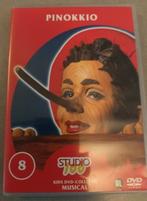 Dvd studio 100 musical Pinokkio, Alle leeftijden, Ophalen of Verzenden, Zo goed als nieuw