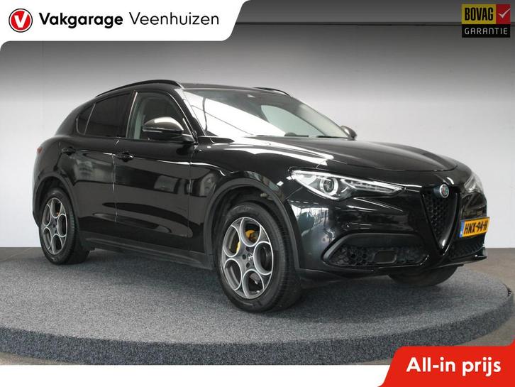 Alfa Romeo STELVIO 2.0 T AWD B-Tech|Rijklaar prijs|Afn. Trek, Auto's, Alfa Romeo, Bedrijf, Te koop, Stelvio, 4x4, ABS, Achteruitrijcamera