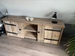 Steigerhouten TV meubel, Ophalen of Verzenden, Zo goed als nieuw, 25 tot 50 cm, 150 tot 200 cm