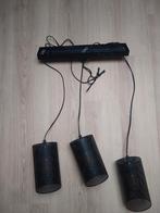 Zwarte hanglamp, Huis en Inrichting, Lampen | Hanglampen, Ophalen, Zo goed als nieuw, Minder dan 50 cm