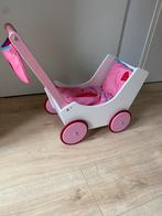 Poppenwagen Haba met harten, Kinderen en Baby's, Speelgoed | Poppen, Gebruikt, Ophalen, Babypop