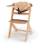 Kinderstoel/Baby Highchair Kinderkraft 3-in-1 Naturel Houten, Ophalen, Zo goed als nieuw, Meegroeistoel, Afneembaar eetblad