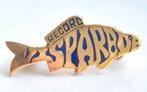 Geëmailleerd Record Vis Parade speldje broche, Ophalen of Verzenden, Zo goed als nieuw, Overige onderwerpen, Speldje of Pin