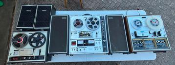 Verzameling Bandrecorders (defect) beschikbaar voor biedingen