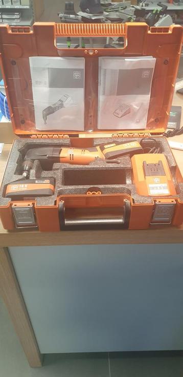 Zo goed als nieuwe knabbelschaar op accu Fein beschikbaar voor biedingen