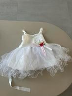 Trouw jurkje Wit Nieuw Brocante Jurk Baby Kinderen 3 - 12 M, Ophalen of Verzenden, Zo goed als nieuw, Meisje