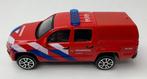 Bburago 1:43 Volkswagen Amarok Brandweer rood in window-, Hobby en Vrije tijd, Modelauto's | 1:43, Overige merken, -, Nieuw, Ophalen of Verzenden