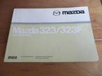 Instructieboek Mazda 323, Mazda 323F 1998, 2001, zeer mooi, Ophalen of Verzenden