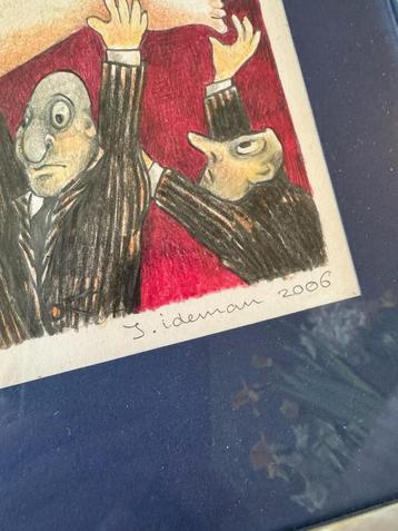 Tekening van J. Ideman, 2006 beschikbaar voor biedingen