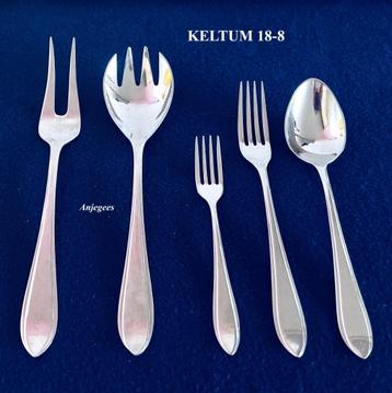 Puntfilet Keltum 18-8 + 18-10 Niet verzilverd bestek beschikbaar voor biedingen