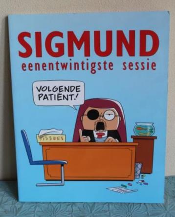 Stripalbum Sigmund eenentwintigste sessie beschikbaar voor biedingen