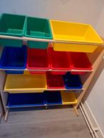 Kleurrijke Opbergkast met Bakken, Ophalen, Gebruikt, Kast, 100 cm of meer