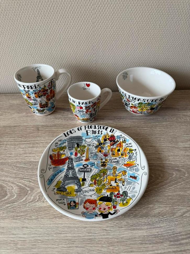 Blond Amsterdam City Paris, Huis en Inrichting, Keuken | Servies, Nieuw, Compleet servies, Blond Amsterdam, Aardewerk, Ophalen of Verzenden