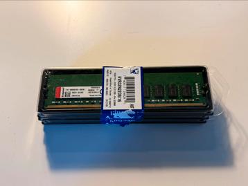 4x 32GB Kingston DDR4 ValueRAM 1x32GB 3200 KVR32N22D8/32 beschikbaar voor biedingen