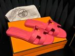 Hermes Oran Slippers - Maat 40 - Nieuw!, Kleding | Dames, Ophalen, Nieuw, Roze, Slippers