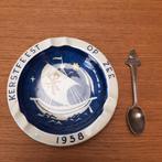 Kerstfeest op zee 1958 / asbakje plus lepeltje, Ophalen, Gebruikt, Motorboot