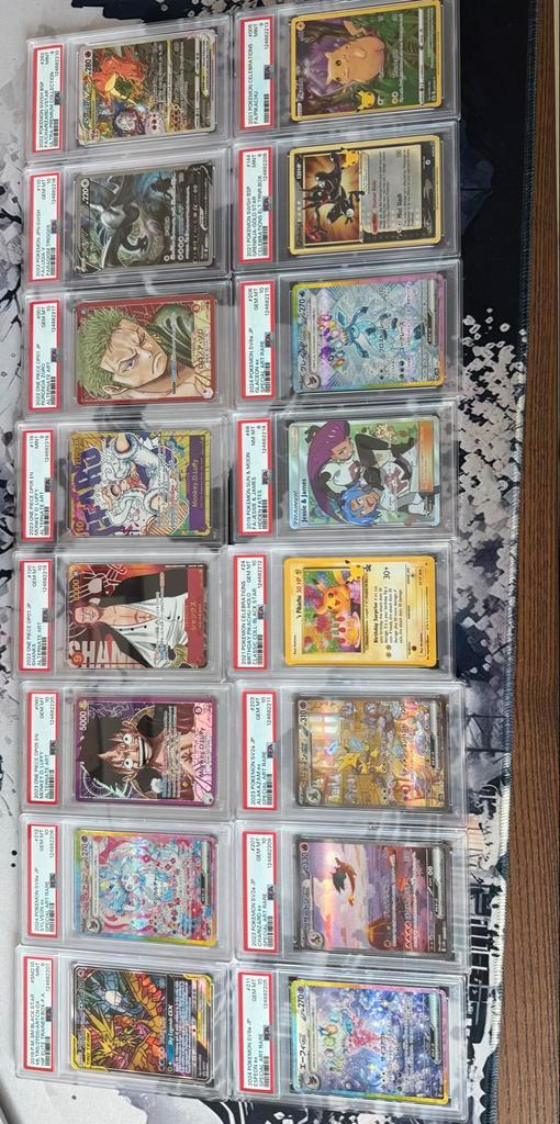 Pokemon Slabs PSA - Diverse Collectie!, Hobby en Vrije tijd, Verzamelkaartspellen | Pokémon, Zo goed als nieuw, Ophalen of Verzenden