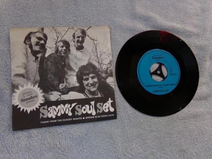 Sammy Soul Set - theme from cloudy nights ( sixties ), Cd's en Dvd's, Vinyl Singles, Gebruikt, Single, Overige genres, 7 inch