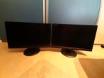 2x Iiyama ProLite E2283HS 22 inch monitor, VGA, Full HD, Ophalen of Verzenden, LED