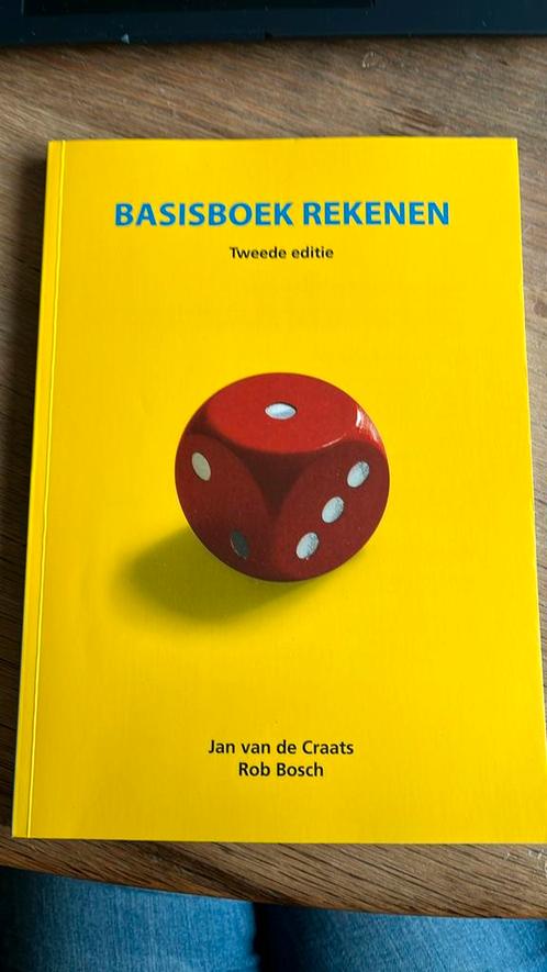 Jan van de Craats - Basisboek rekenen, Boeken, Schoolboeken, Zo goed als nieuw, Nederlands, Overige niveaus, Ophalen of Verzenden
