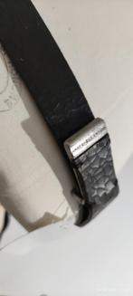 Adolfo Dominguez Vintage leather belt, Verzenden, Zo goed als nieuw, Bruin