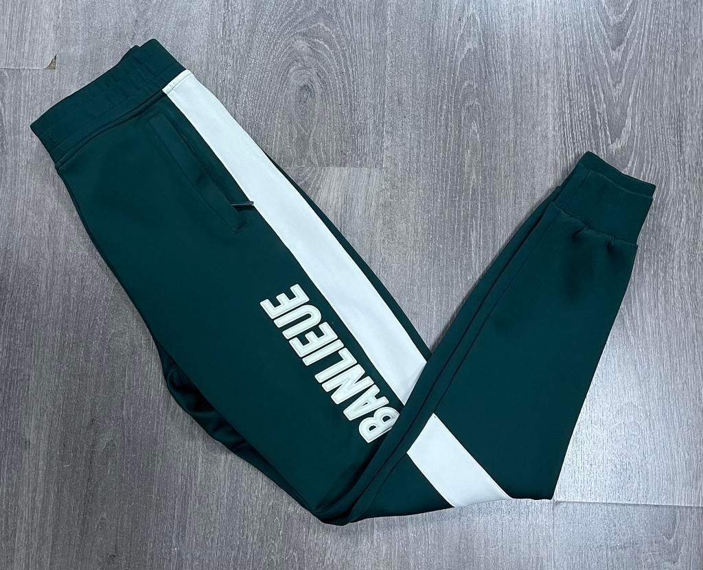 Banlieue trainingsbroek donkergroen - Maat S, Kleding | Heren, Sportkleding, Ophalen of Verzenden, Zo goed als nieuw, Maat 46 (S) of kleiner