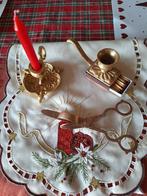 Messing kandelaar setje, Antiek en Kunst, Ophalen of Verzenden, Overige materialen