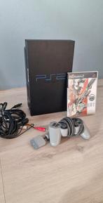 Playstation 2 compleet met controller en metal gear solid 2, Ophalen of Verzenden, Gebruikt, Zwart, Met 1 controller