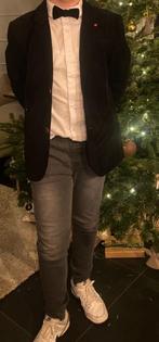 Zwart Mitch colbert jasje maat 170/176, Kinderen en Baby's, Kinderkleding | Maat 170, Ophalen of Verzenden, Zo goed als nieuw