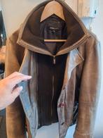 Zware lederen bruine jas met binnenvest, ARMA maat 45, M/L, Ophalen of Verzenden, Zo goed als nieuw, Bruin