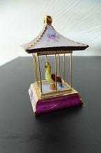 Vogelkooitje, Limoge Porselein, Antiek en Kunst, Ophalen of Verzenden