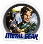 METAL GEAR Retro Konami MSX Vinyl Sticker decal, Verzenden, Nieuw