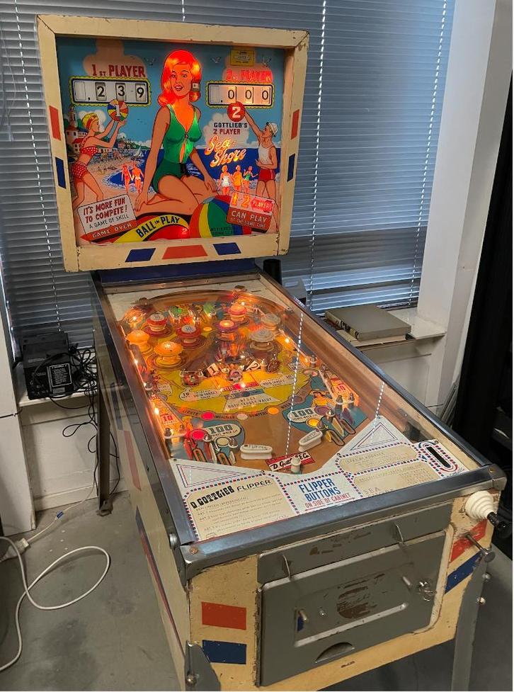 flipperkasten gottlieb, Verzamelen, Automaten | Flipperkasten, Gebruikt, Mechanisch, Flipperkast, Gottlieb, Ophalen