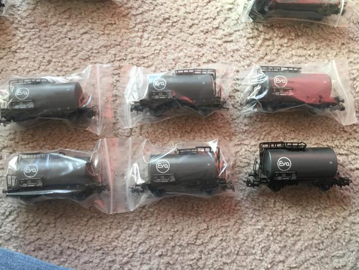 Marklin Eva ketelwagens zo goed als nieuw, Hobby en Vrije tijd, Modeltreinen | H0, Zo goed als nieuw, Wagon, Wisselstroom, Märklin