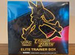 Pokemon Crown Zenith ETB Mint, Hobby en Vrije tijd, Verzamelkaartspellen | Pokémon, Ophalen, Nieuw