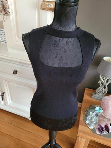 GOLDEN DAYS PARIS sexy zwarte kerst top maat S zgan beschikbaar voor biedingen