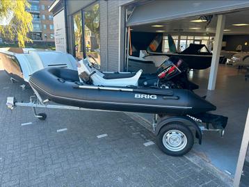 Brig F330 met 9.9. PK en trailer en dekzeil beschikbaar voor biedingen