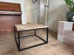 Salontafel - industrieel / hout, Ophalen, 50 tot 100 cm, Vierkant, Zo goed als nieuw