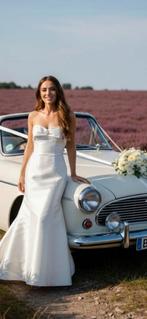 Trouwjurk wit white Ivoor Ivory Silver Size 8 maat 38 / 40, Ophalen of Verzenden, Zo goed als nieuw, Wit, Trouwjurk