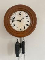 Antieke schoolklok, gekocht in Tsjechië, Antiek en Kunst, Ophalen of Verzenden