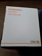 nieuw 2 ING ordnermappen ordnermap ordner ordners geldzaken, Ophalen, Nieuw