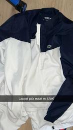 Lacoste Trainingspak Maat M, Kleding | Heren, Ophalen of Verzenden, Zo goed als nieuw, Maat 48/50 (M), Wit