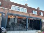 Veranda/serre/overkapping+zijkanten en glazen deuren - 7x4 m, Tuin en Terras, Ophalen, Zo goed als nieuw, Veranda