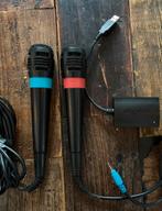 2x Originele SingStar Microfoons, PS2/PS3 gratis op te halen, Ophalen, Muziek, Gebruikt, 3 spelers of meer
