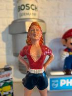 Vintage Pin-Up Beeld Coca Cola reclame, Reclamebord, ., Ophalen of Verzenden, .