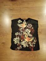 Mooi zwart shirt mt XXL, Zwart, Ophalen of Verzenden, Zo goed als nieuw, Korte mouw